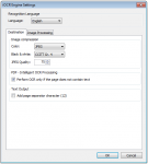 OC1_FCpro - Conversion profile config - iOCR settings #1